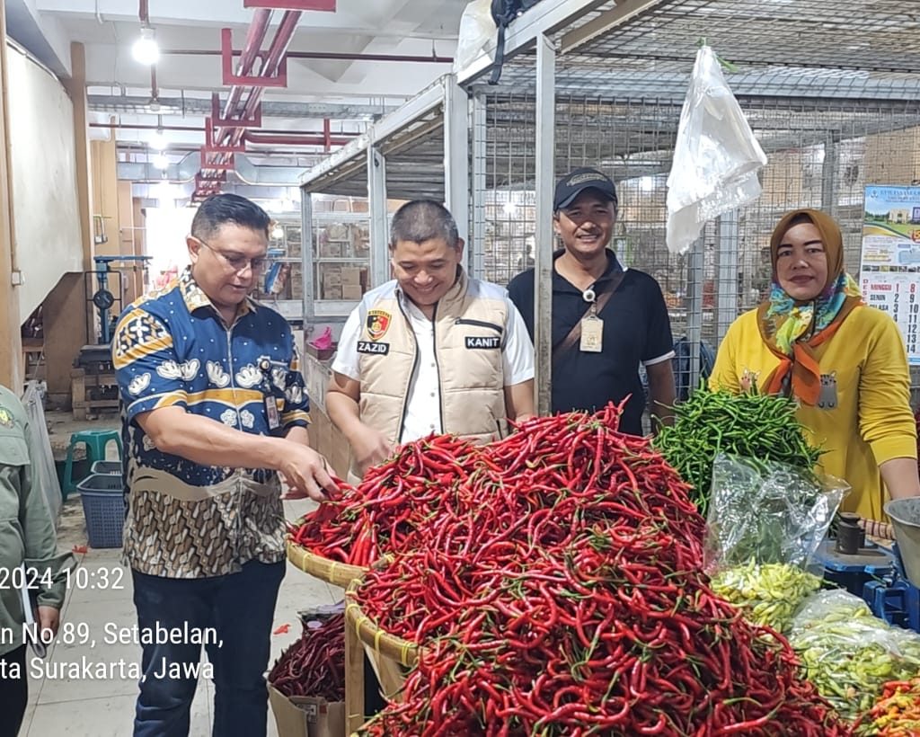 Jelang Nataru, Badan Pangan Nasional Sidak Pasar Tradisional dan Modern di Solo