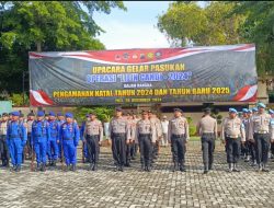 Polresta Pati Gelar Apel Pasukan Operasi Lilin Candi 2024, Jelang Perayaan Nataru