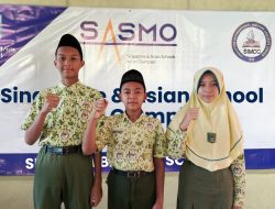 Tiga Siswa MTsN 1 Pati Raih Medali SASMO 2025 di Singapura