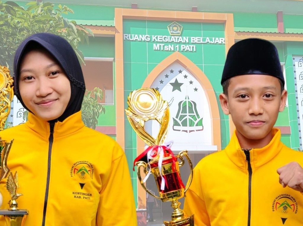Siswa MTsN 1 Pati Torehkan Prestasi di Dua Kejuaraan Porseni Madrasah Jateng 2025
