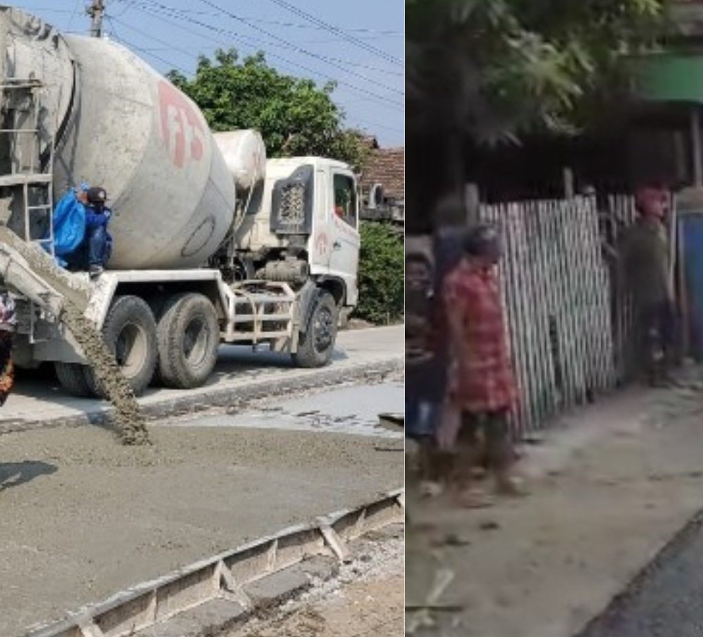 Anggaran Rp.13,4 Miliar Jalan Juwana-Jetak Menggunakan Beton dan Aspal Hotmix