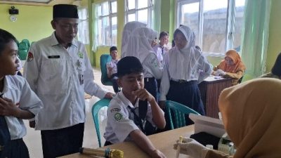 MTs Negeri Blora Bekerja Sama Dengan Puskesmas Jepon Gelar Pemeriksaan Kesehatan