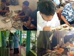 Siswa MTsN 3 Pati Antusias Terima Program Makan Begizi Gratis (MBG) ‎