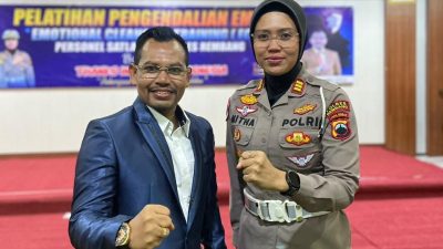 Pertama di Polda Jawa Tengah, Kasat Lantas Rembang Gelar Pelatihan Pengendalian Emosi untuk Anggota