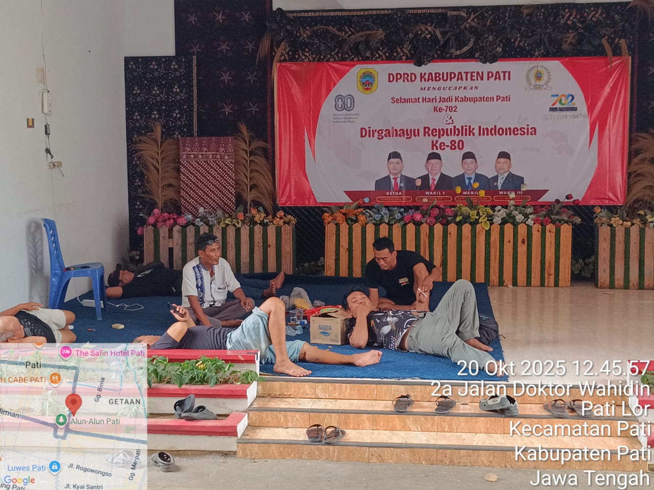 Botok Cs Bermalam di DPRD
