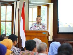 Bupati Pati, Sudewo tekankan keterbukaan informasi publik tetap memegang teguh batasan sesuai perundang-undangan. (Portalljateng/Hil)