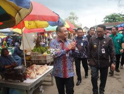 Bupati Pati, Sudewo, sidak ke Pasar Puri untuk memastikan kelayakan fasilitas (Portalljateng/Hil)