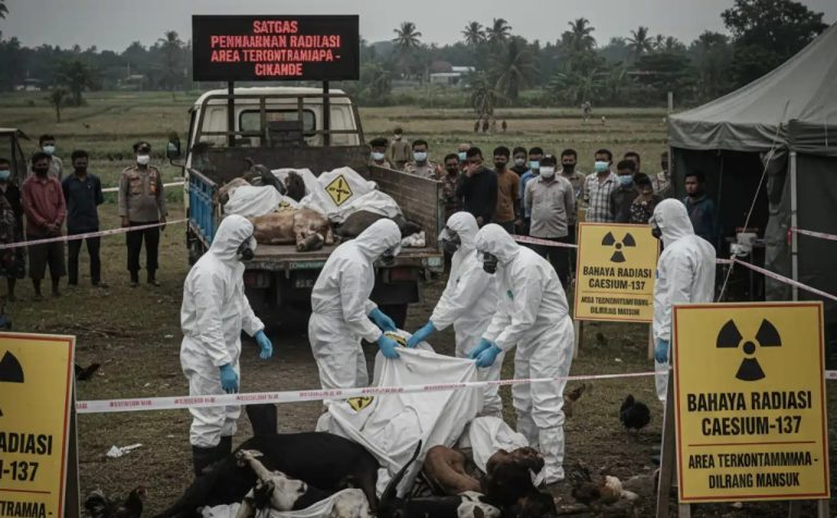 Temuan Radioaktif Cesium-137 di Cikande Serang, Ribuan Hewan Dimusnahkan, Warga Direlokasi Sementara