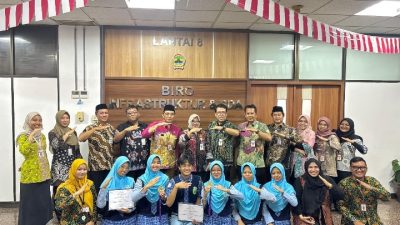 Ingin Manfaatkan Hasil Riset SapaPangan, Tim Riset MAN 2 Kudus Beraudiensi di Kantor Gubernur Jawa Tengah  ‎