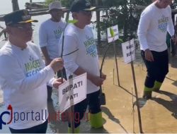 Bupati Sudewo Pimpin Penanaman Mangrove Serentak di Pati: Wujud Nyata Mitigasi Abrasi
