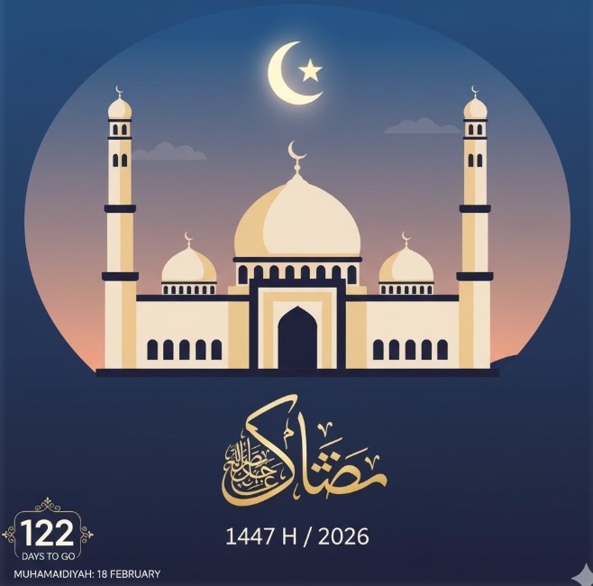 Persiapan Spiritual! Perkiraan Awal Ramadan 2026 Jatuh pada 18 Februari