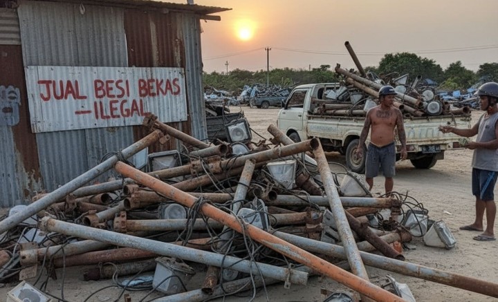 dugaan penjualan tiang PJU secara non-prosedural ini bukan sekadar masalah aset hilang, tapi cerminan bobroknya tata kelola barang milik daerah.