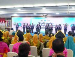 Foto: Kontingen muda Kabupaten Pati, sukses memboyong gelar Juara Harapan 3 dari ajang Lomba Jingle GELARI PELANGI tingkat Provinsi Jawa Tengah.(Portalljateng/Hil) ‎