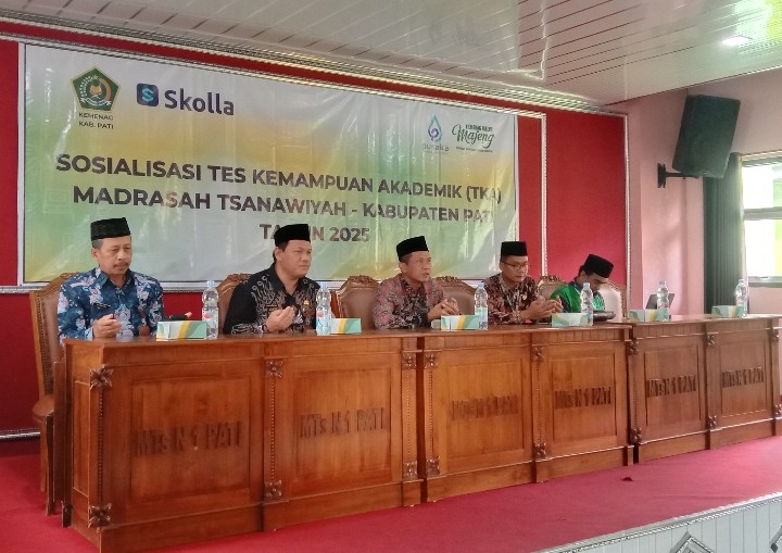 KKMTs 01 Pati Ikuti Sosialisasi TKA, Siap Adaptasi Perkembangan Akademik Siswa