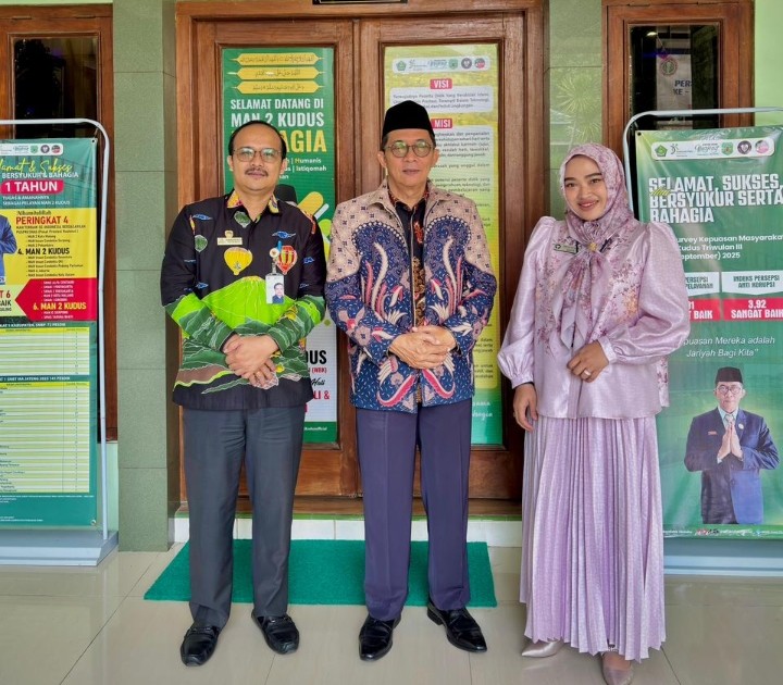MAN 2 Kudus Kolaborasi dengan Ombudsman RI Perwakilan Jateng, Bertekat Tingkatkan Pelayanan dan Pengawasan