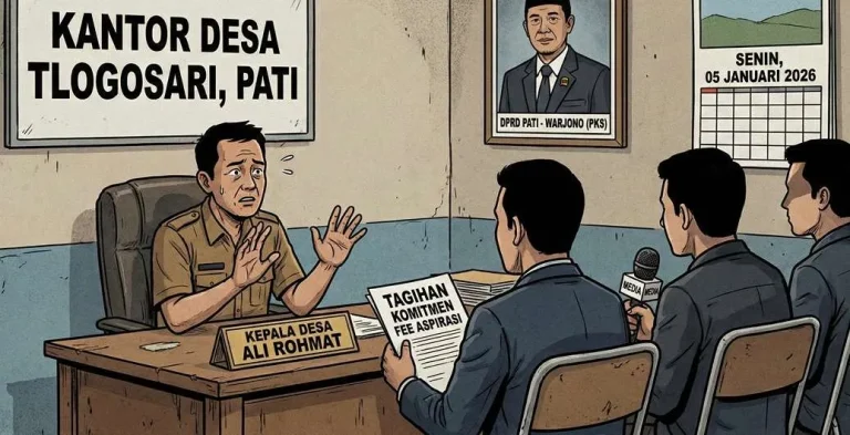 Gaya Baru Tagih Komitmen Anggota Dprd Pati Utus Oknum Media