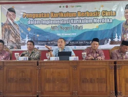 Foto: kegiatan Penguatan Kurikulum Berbasis Cinta (KBC) dalam Implementasi Kurikulum Merdeka di MTsN 1 Pati.(Portalljateng/Hms)