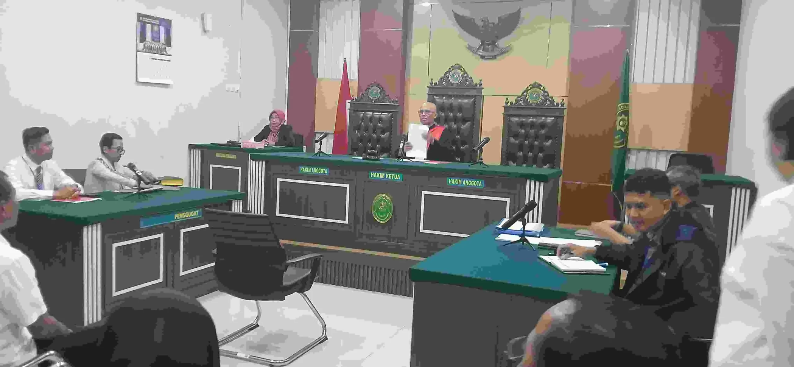 Foto: Pengusaha kapal asal Juwana, Hery Setiawan, mengajukan gugatan pra peradilan terhadap Satuan Polisi Air dan Udara (Polairud) Juwana Polres Kota (Polresta) Pati di Pengadilan Negeri Pati.(Portalljateng/Ars)