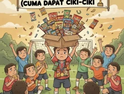 Foto: Ilustrasi, Juara 1 Liga Desa Pati mendapatkan piala dan 1 kardus Ciki-Ciki.(Portalljateng/Adm)