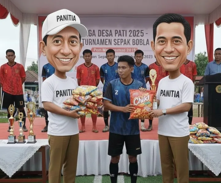 Liga Desa Pati Sukses ‘Sejahterakan’ Pemain Asupan Micin
