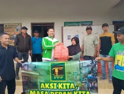 Foto: Muhammad Dyan Aulia Burhanuddin, Anggota DPRD (Dewan Perwakilan Rakyat Daerah) Kabupaten Pati dari Fraksi Partai Persatuan Pembangunan (PPP) di Desa Babalan, Kecamatan Gabus.(Portalljateng/Adm)