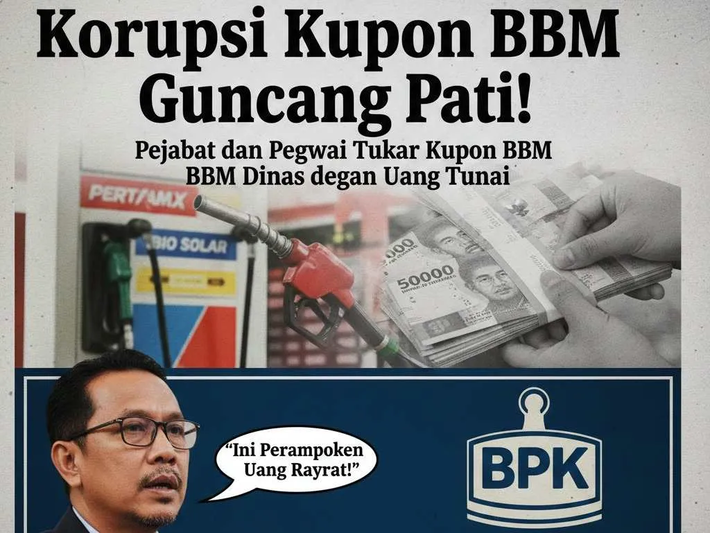 Dugaan Korupsi Opd Pati Melalui Penukaran Kupon Bbm Ke Uang Tunai