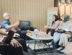 Foto: Gerakan Masyarakat Tolak Korupsi (GERMAP) menggelar audiensi dengan manajemen PT Fuhua Travel Goods Indonesia di Dinas Pekerjaan Umum dan Penataan Ruang (DPUPR).(Portalljateng/Adm)
