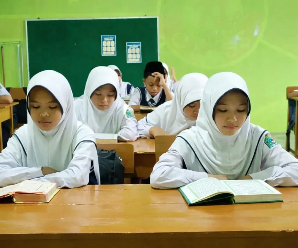 Foto: Siswa MTsN 1 Pati giat Tamara (Tadarus Bersama Ramadhan) dan Ngaji Kitab selama bulan