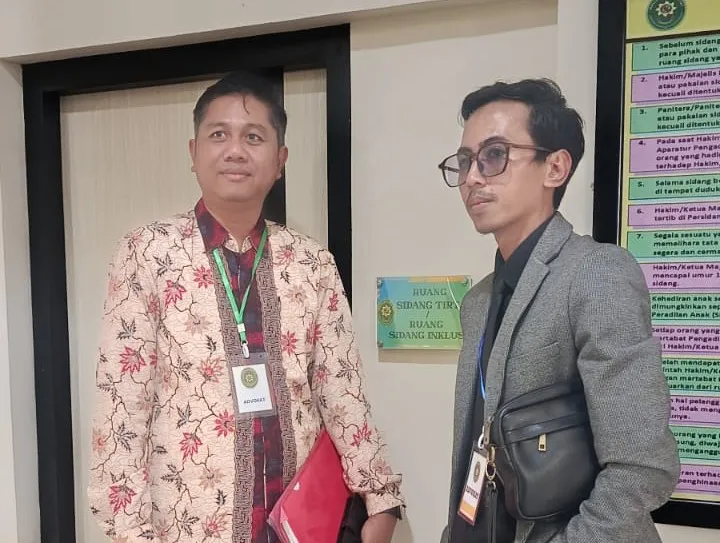 Foto: Praktisi hukum Drajat Ari Wibowo, S.H. Dan Ach. Abdul Wahab, S.H dari Fortis Law Firm.(Portalljateng/Adm)