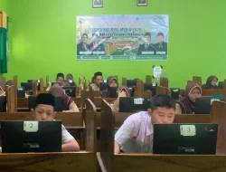 Foto: Siswa MTsN 1 Pati mengikuti Seleksi MAN Unggulan Nasional 2026.(Portalljateng/Adm)