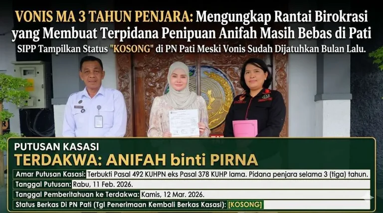 Foto: Menilik Prosedur Eksekusi Putusan Kasasi Anifah binti Pirna.(Portalljateng/Hil)