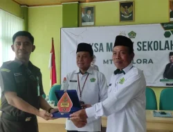 Foto: MTs Negeri Blora menerima kunjungan dari Kejaksaan Negeri Blora dalam kegiatan bertajuk "Jaksa Masuk Sekolah".(Portalljateng/MTsN Blora)