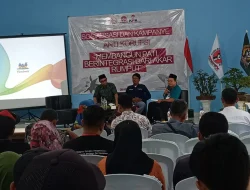 Foto: KPK RI sosialisasi pencegahan korupsi bersama Pati Ora Sepele di Aula Kecamatan Cluwak, Kabupaten Pati.(Portalljateng/Ist)