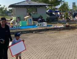 Foto: Peresmian Pasar Minggu Kembangjoyo berlangsung meriah hari ini, Minggu (26/4/2026).(Portalljateng/Stm)