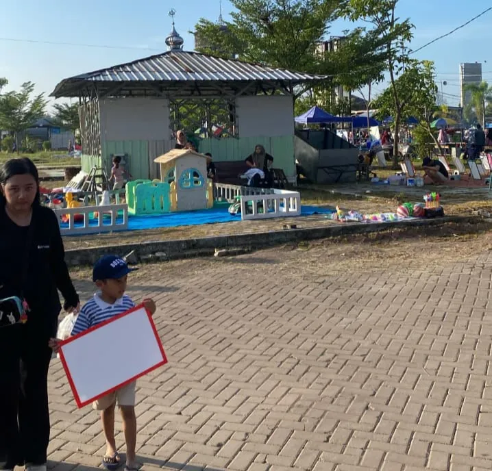 Foto: Peresmian Pasar Minggu Kembangjoyo berlangsung meriah hari ini, Minggu (26/4/2026).(Portalljateng/Stm)