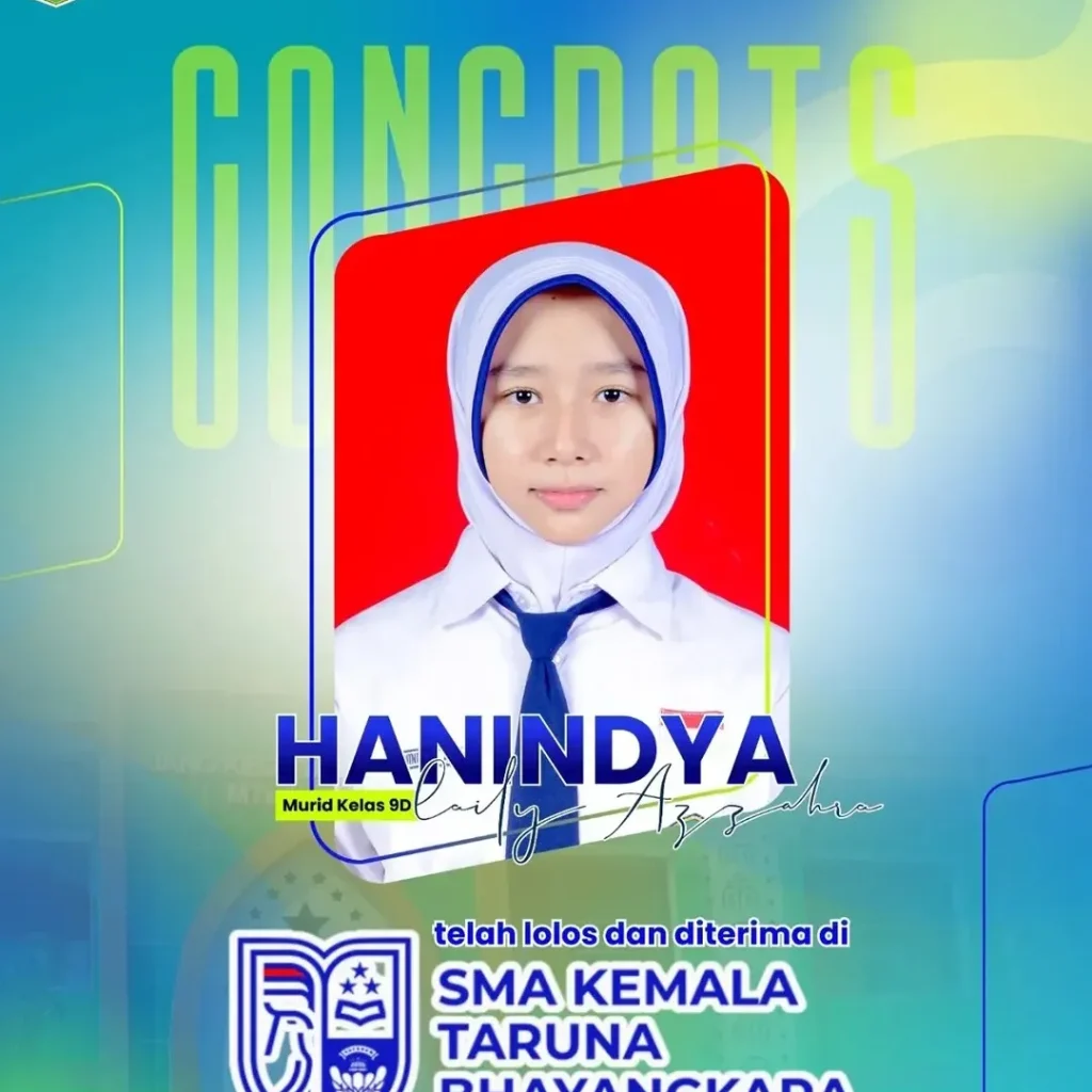 Foto: Hanindya Laily Azzahra, siswi berprestasi dari MTsN 1 Pati, berhasil menorehkan pencapaian luar biasa dengan menembus jajaran Top 10 Siswa Berprestasi se-Jawa Tengah versi Puspresnas.(Portalljateng/MTsN 1 Pati)