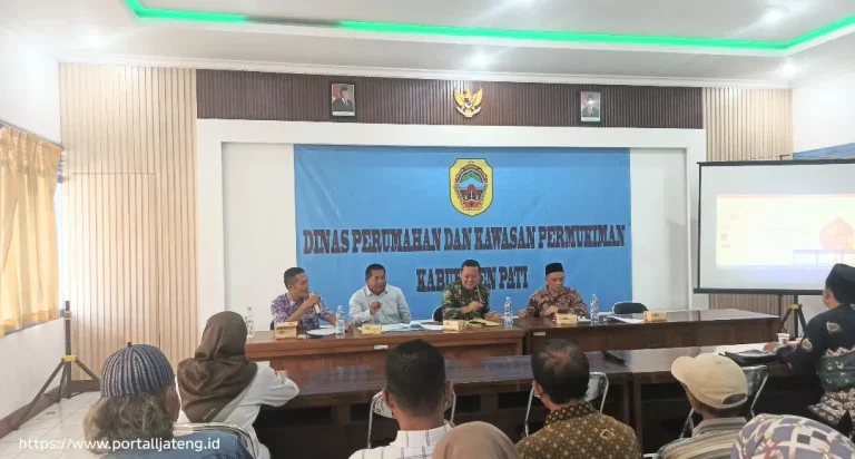 Foto: FGD (Forum Group Diskusi), Sinergi Disperkim dan Komisi C DPRD Pati.(Portalljateng/Adm)