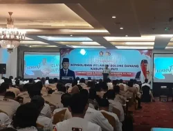 Foto: PATI, Portalljateng.id | Ratusan relawan yang tergabung dalam barisan Bolone Danang Kabupaten Pati memadati Hotel Safin.(Portalljateng/Adm)