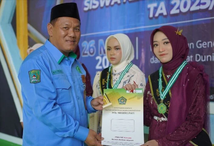 Lepas 341 Siswa, Kepala MTsN 1 Pati: Jaga Nama Baik Madrasah