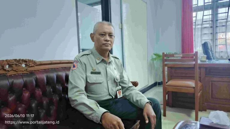 Kepala Pelaksana Harian (Kalakhar) BPBD Kabupaten Pati, Martinus Budi Prasetya