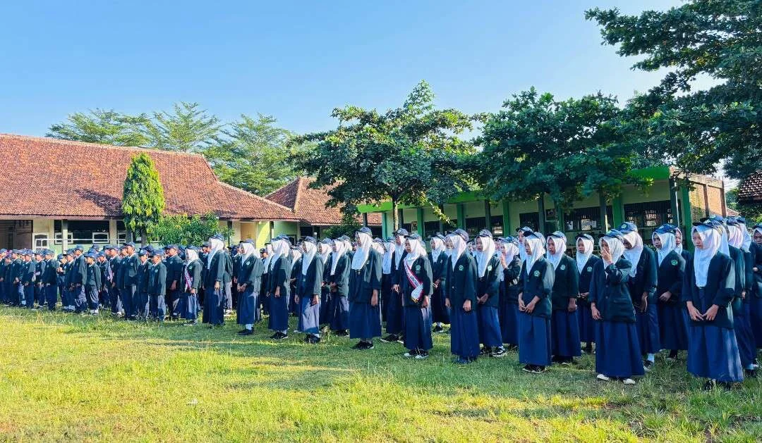 Siswa MTsN 2 Pati Peringatan Hari Lahir Pancasila yang jatuh pada tanggal 1 Juni 2026 dengan penuh khidmat dan semangat nasionalisme