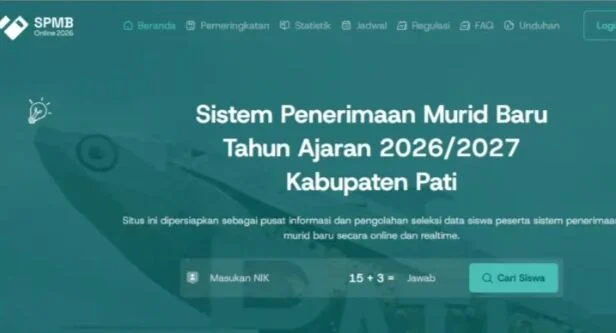 Sistem Penerimaan Murid Baru 2026/2027 Kabupaten Pati