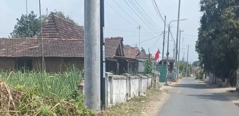 Pemasangan tiang listrik di Desa Wonorejo, Kecamatan Tlogowungu, Kabupaten Pati disinyalir tanpa.adanya sosialisasi