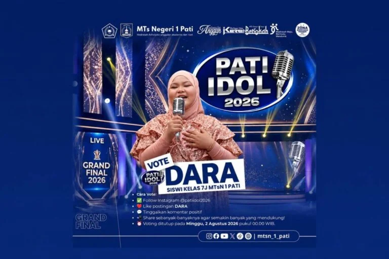 Lolos ke Grand Final Pati Idol 2026, Dukung Voting Dara Siswi MTsN 1 Pati