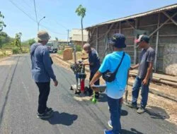 Capai 95%, DPUTR Pati Geber Rehabilitasi Jalan Tanjungrejo–Tegalharjo
