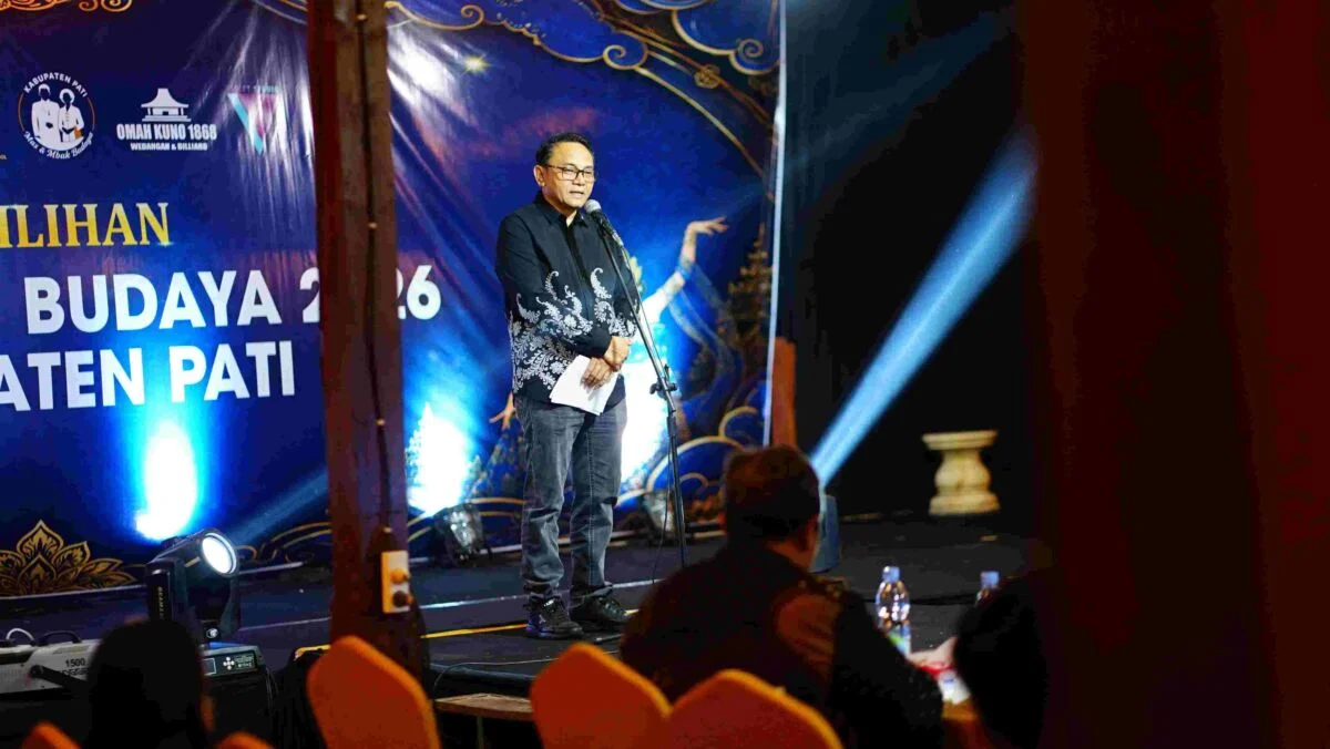 Plt Bupati Pati Risma Ardhi Chandra resmi membuka ajang Pemilihan Putra Putri Budaya Kabupaten Pati 2026