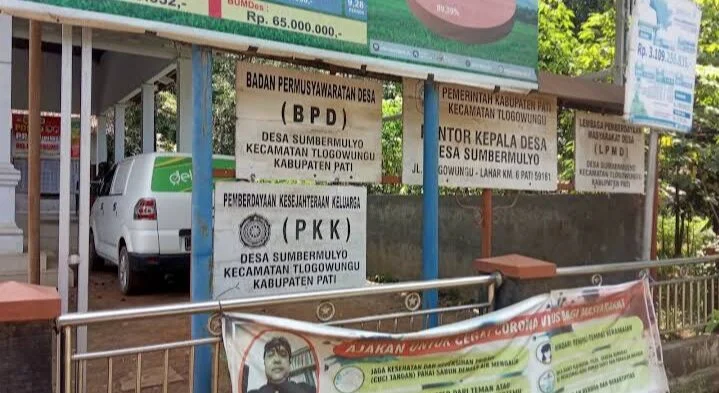 Kantor pemerintahan Desa Sumbermulyo, Kecamatan Tlogowungu, Kabupaten Pati