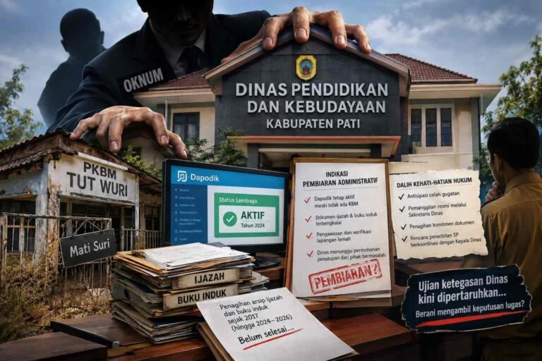 Kasus PKBM Tut Wuri Buka Celah Buram Administrasi Disdikbud Pati