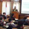 Pelaksana Tugas (Plt) Bupati Pati, Risma Ardhi Chandra, membuka forum Sosialisasi Ormas berajuk “Penguatan Sinergitas Pemerintah Kabupaten Pati dan Ormas