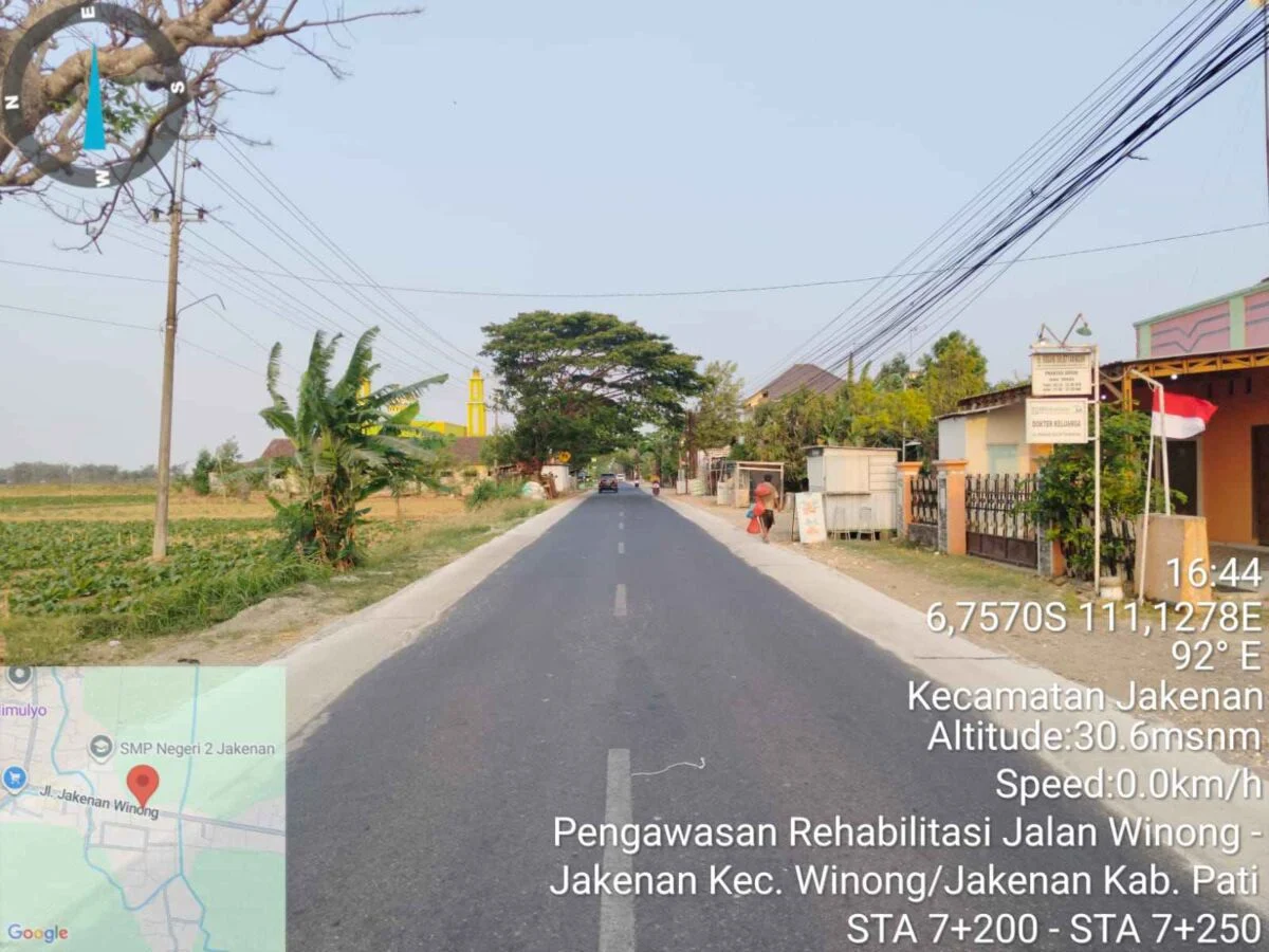 Rehabilitasi Jalan Jakenan kec.Jakenan-Winong kec.Winong, Kabupaten Pati